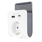 REV – REV USB Ladegerät - Steckdosenadapter inkl. USB (Typ A & C),