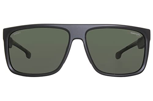 Carrera Men's CARDUC 011/S Polarized Rectangular Sunglasses, MATTEBLACK, 61mm,15mm + 12