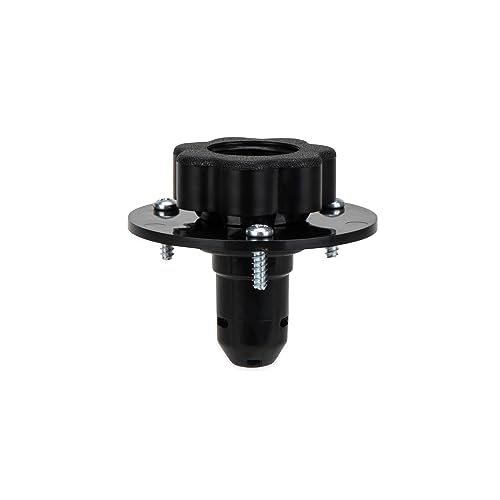 Image of Camco Rhino Camper /RV Replacement Tote Tank Rinser - Features Integrated Water Inlet w /Multi-Directional Spray & Backflow Preventer - Fits 15-Gal, 21-Gal, 28-Gal & 36-Gal Rhino Tote Tanks (39022)