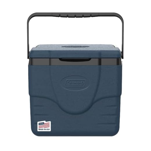 Coleman Chiller Portable Cooler, 2-Way Handles, Sapphire, 9-Quart