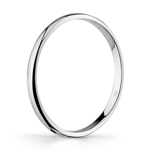 Image of 10k Light Comfort Fit Wedding Band