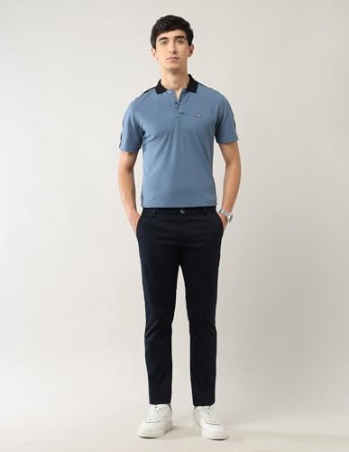 Image of Arrow Sport Men's Dobby Slim Fit Trousers