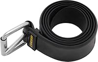 CRESSI Unisex-Adult Ultra Belt Black 4mm Marseillaise Gürtel aus reinem Gummi für Tauchen und Apnoe, Schwarz, Einheitsgröße
