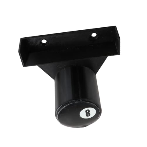 kowaku Pool Cue Chalk Holder Storage Rack Portable Wall Mounted Triangle Ball Rack Hanger for Community Center Billiards Club