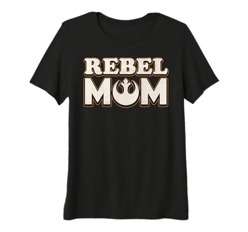 T-shirt Star Wars Rebel Mom Femme - Haut Fête des Mères Coton