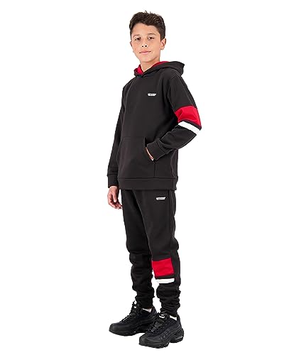 Hind 3 Piece Boys Jogger Set and Tee Shirt - Fleece Hoodies Sweatpants and T-Shirts for Boys4