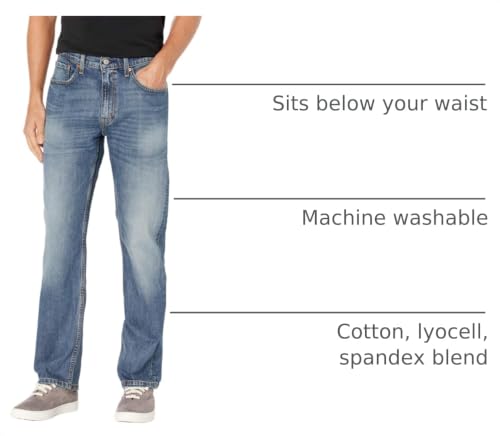 Image of Levi's Men's 514 Straight Fit Cut Jeans (Also available in Big & Tall)