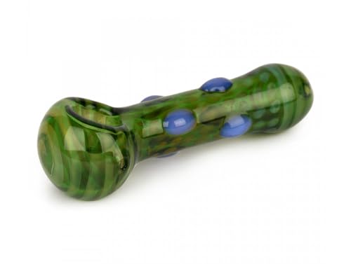 RED EYE GLASS DOTS GLASS PIPE ���b�h�A�C�O���X �h�b�c �K���X�p�C�v �O���[�� 3190