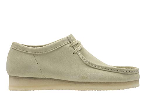 Image of Clarks Men's Wallabee Shoe, Maple Suede, 80 M US