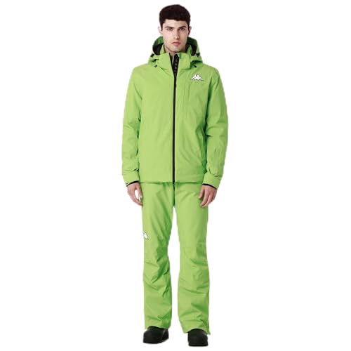 kappa mid uomo verde modello 321t4dw-825 ideale per praticare sci