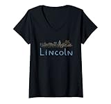 Photo Gallery donna lincoln city oregon regalo souvenir per uomini donne maglietta con collo a v Photo Gallery donna lincoln city oregon regalo souvenir per uomini donne maglietta con collo a v