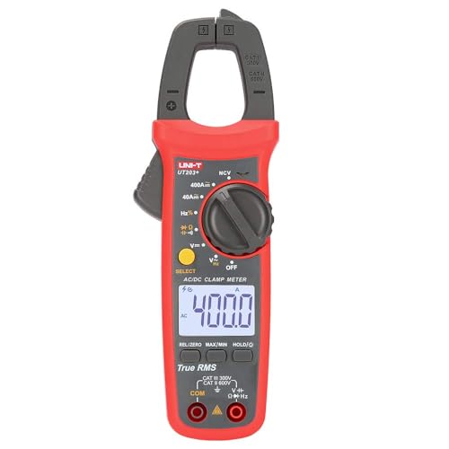 UT203+ Pinza Amperimétrica Digital AC/DC 600A/600V Medidor de Amperímetro Voltímetro Ohmímetro (UT203+) miniatura 3
