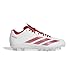 adidas Men's Adizero Electric.2 American Football, White/Team Power Red/White, 11