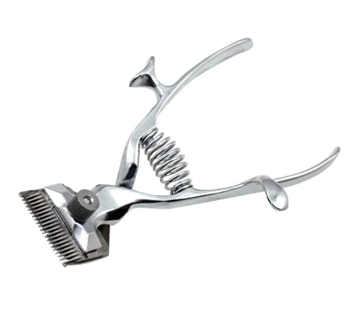 LATRAT Tondeuse à cheveux manuelle, tondeuse portative, non électrique, à faible bruit