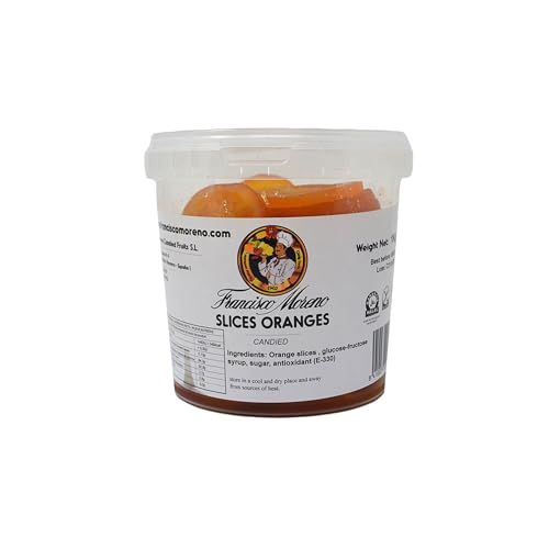 Francisco Moreno Candied Orange Discs - 1kg