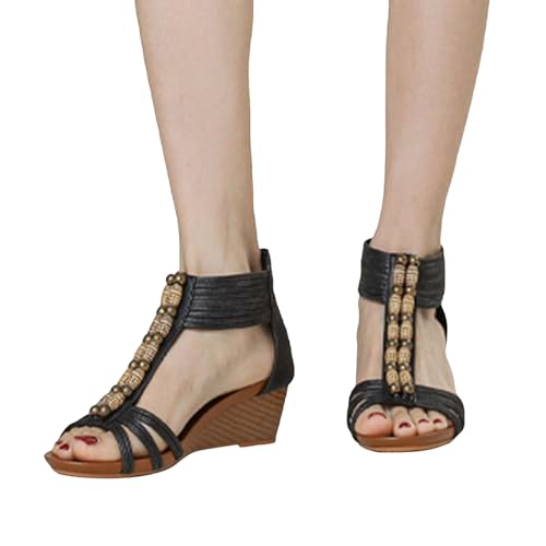 Chaussures vintage à talons compensés pour sublimer vos pas cet été