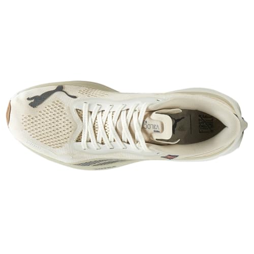 PUMA Mens Velocity Nitro 3 X Fm Running Sneakers Shoes - Beige - Size 9.5 M4