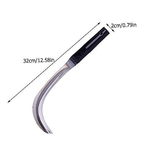2 piezas cuchillo para siega herramienta de jardinería miniatura 2