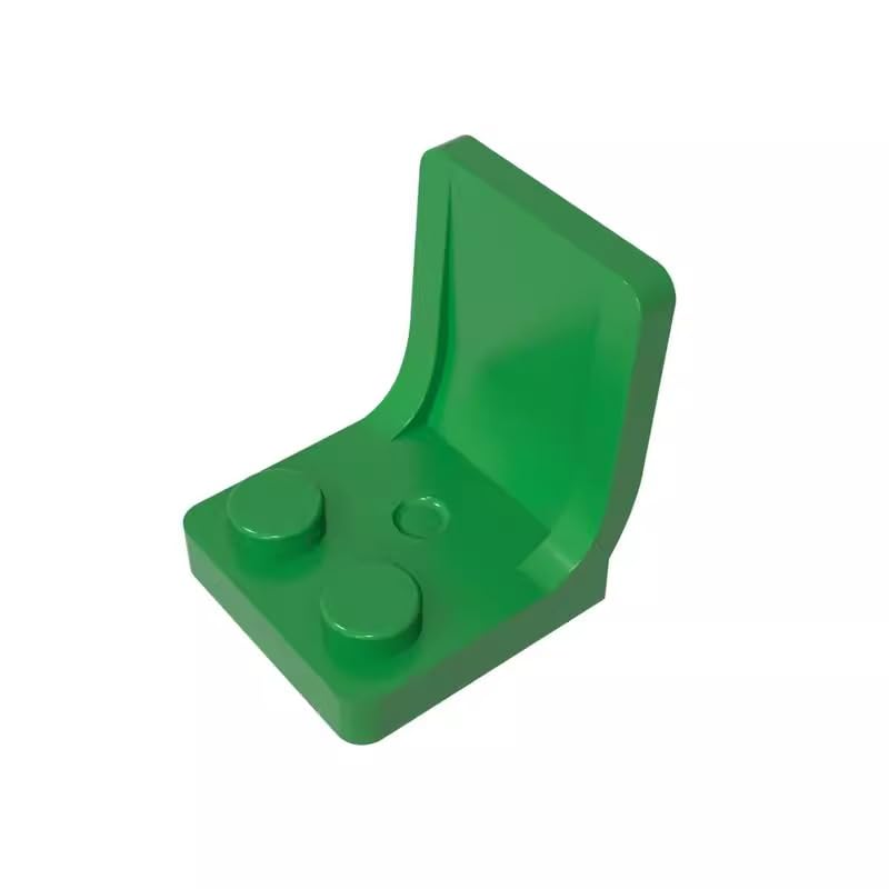 4079 Seat/Chair 2X2 50 Pieces High-Precision MOC Building Bricks Replacement Parts Compatible with Lego bricks GDS-1308 Green — image 1