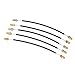 Violin Tail Rope, Violin Tailpiece Gut Cord with Brass Screw Connector 5Pcs Nylon Violin Tailgut Tail Gut Violin Accessories for 3/4 4/4 Violin