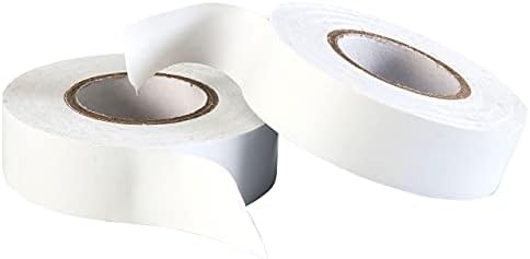 Gocableties White Electrical Tape, 19mm x 20m, Strong Self-Adhesive PVC Insulation Tape for Insulating, Repairing and Protecting Electrical Wires, 1 Roll