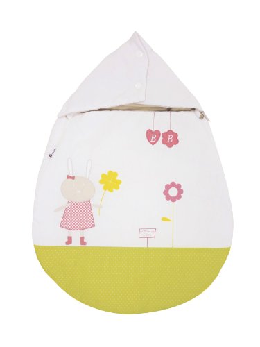 Candide 173540 Gigoteuse pour coque bébé graine de tendresse avec fentes de sangle, 60 cm