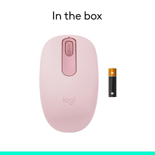 Logitech M196 Compact Ambidextrous Bluetooth Wireless Mouse - Rose - image 9