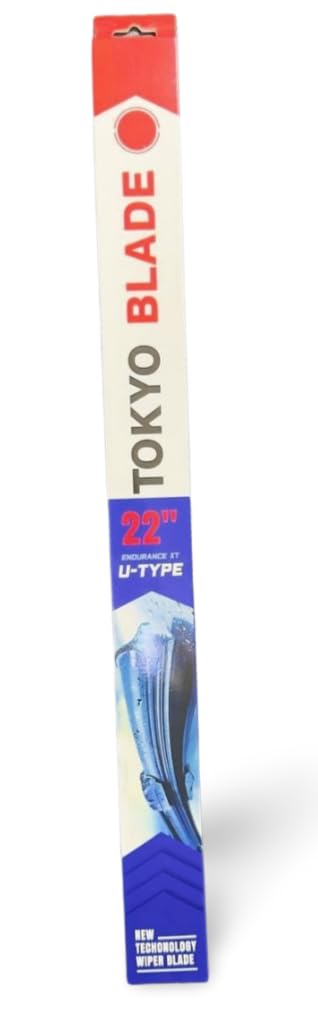 Premium Car Wiper Blades, All-Weather Performance, Quiet Operation (22'')