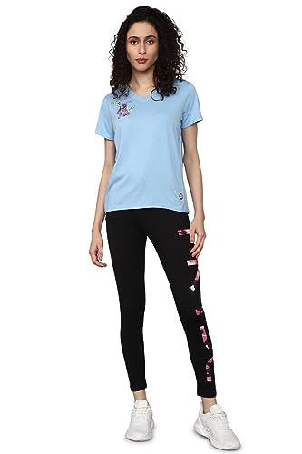 Image of Allen Solly Women Cotton Regular Fit T-Shirts
