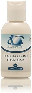Glass Polish 50ml Glass Polishing Cerium Oxide Compound for Professional Optical Polishing of All Glass Surfaces - 1.2 microns - GP14003