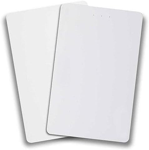 ADI PRO 0E-ISOXSF50 Pack of 50 XSF 26-Bit Format ISO Credentials; Printable; PVC Material; Programmable; Compatible with 125kHz Proximity Readers Programmed for 26-bit XSF Format