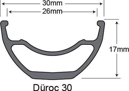Amazon | Sun Ringle Duroc 30 リム 29インチ 32h プレスタ ブラック