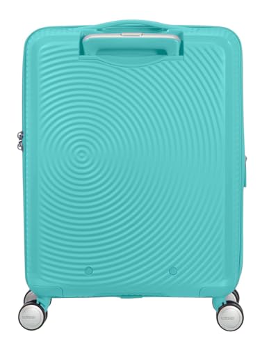 Miniatura 5 de American Tourister Soundbox - Spinner S Expandible Maleta de Cabina, 55 cm, 35.5/41 L, Azul (Poolside Blue)