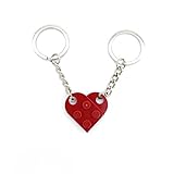 【PAQUETE】- Recibirás dos llaveros y cada llavero tiene una pieza de unión que es medio corazón. Comparte uno con alguien especial para ti.