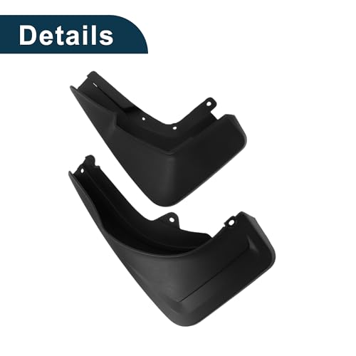 Image of Mud Flaps Splash Guards for Mercedes Benz GLS (WIth Pedal) 2020-2023 High Configuration W /Mount Accessories Mud Guards Front and Rear 1 Set