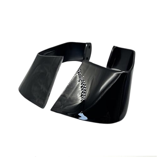Aileron latéral de moto carénage aérodynamique fixe noir brillant YZF R1