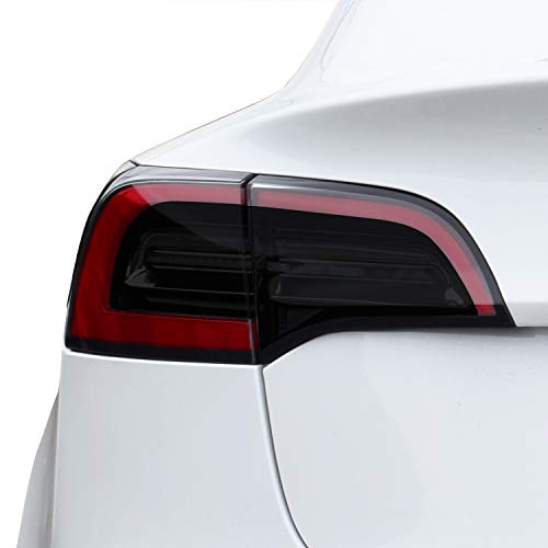 BOGAR TECH DESIGNS Taillight Tail Light Tint Kit Compatible with and Fits Tesla Model 3 2017-2023, Dark Smoke