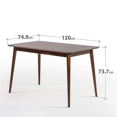 ZINUS Jen 120 cm Tavolo da pranzo | Tavolo da