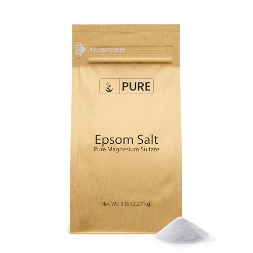 Pure Original Ingredients, Epsom Salt, 5 Lb | For bath use, skin...