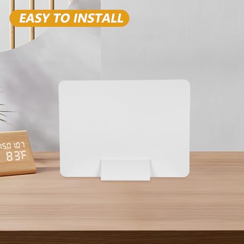 Set di 4 divisori acustici indipendenti in PVC per scrivania, pannelli per la privacy dell'ufficio, per aule e scuole, riduzione del rumore, forniture per studenti