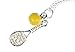 Miniblings Tennis Tennisschläger Tennisball Halskette - Handmade Modeschmuck I Kette mit Anhänger Länge: 45cm - Tenniskette Emaille versilbert