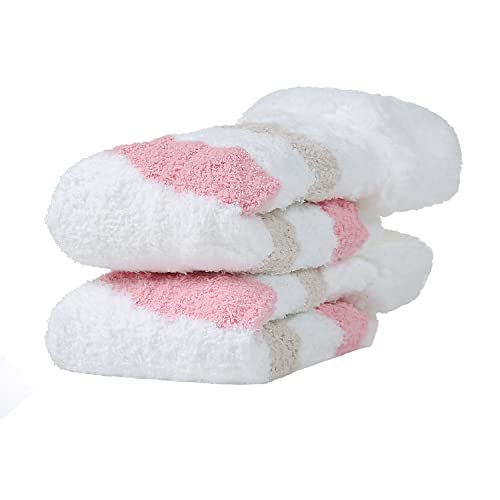 Image of Chassic Sherpa Lined Slipper Socks for Women, Non-Slip Cozy Winter House Socks, Soft Fuzzy Socks, Gifts for Women & Ladies Stocking Stuffers