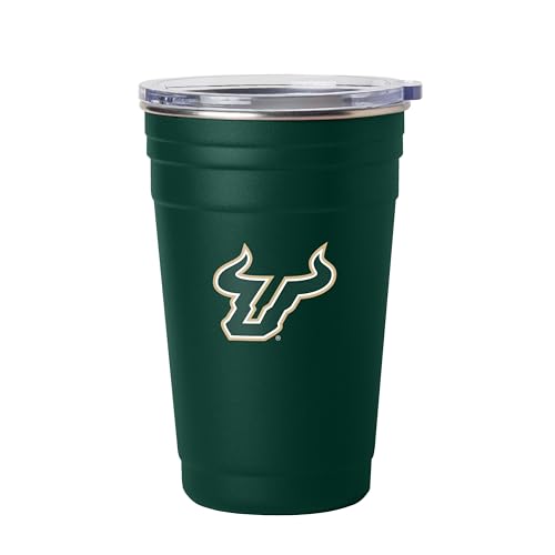 Image of Logo Brands NCAA 22 oz Stainless Steel Tailgate Cup -Double Wall Vacuum-Sealed Durable For Hot & Cold Drinks, Perfect for Gameday & Tailgating