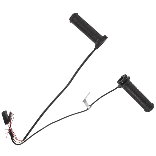Puños calefactables de motocicleta para evitar manos frías con plástico negro de 12v