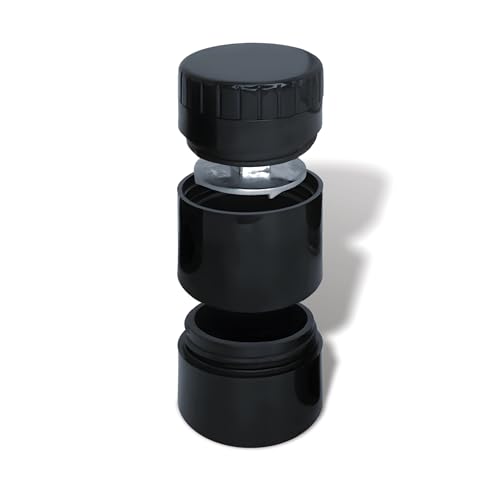 Manual Spice Grinder - Durable Handheld Grinder for Freshly Ground Spices, Herbs & Seasonings - Easy-to-Use Kitchen Grinder for Fine and Coarse Powder