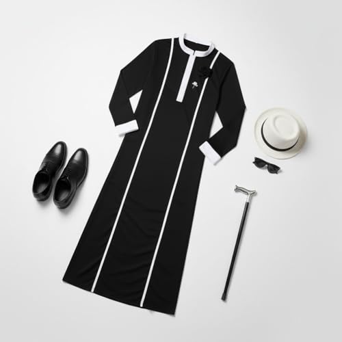 Robe de prêtre confortable et facile à enfiler pour déguisement - 7