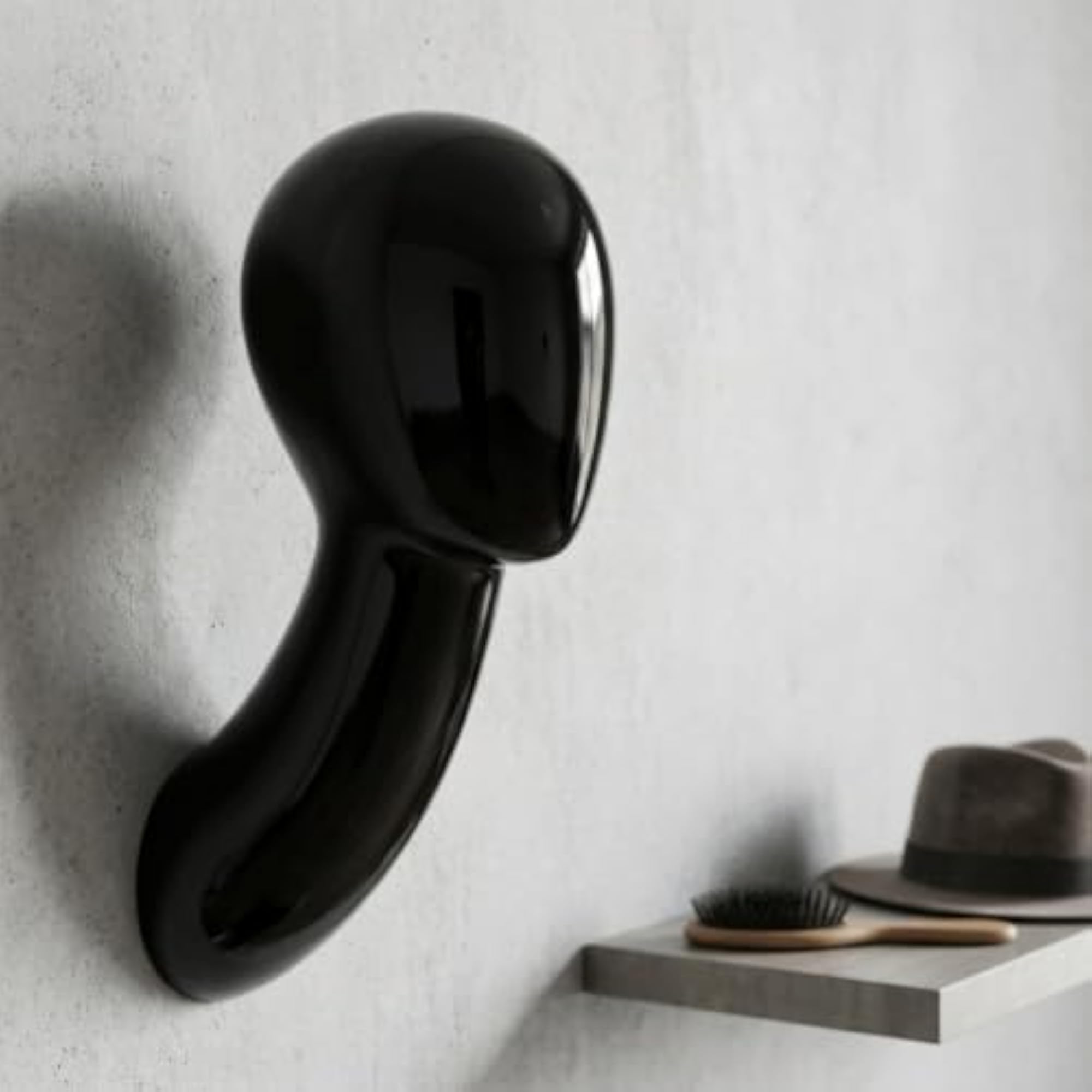 Faceless Wall-Mounted Mannequin Head Display