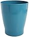InterDesign Franklin Wastebasket Trash Can - Teal
