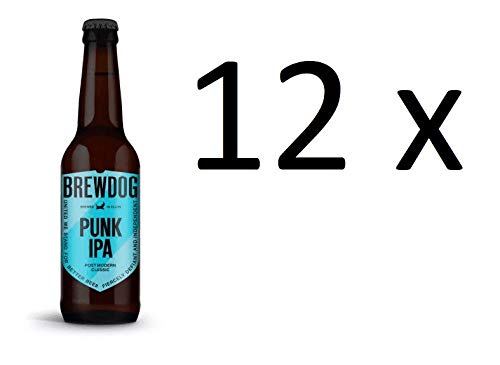 Brewdog Punk IPA Post Modern Classic 12 Flaschen a 330ml 5,6% Vol. inc. Mehrweg Pfand