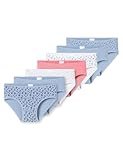 Schiesser Mädchen 7 Pack Slips Unterhosen - 95/5 Organic Cotton Bio Baumwolle - Größe 92 bis 140